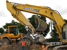 Volvo Rents Excavator bucket