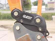 Excavator quick coupler