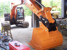 Excavator quick coupler