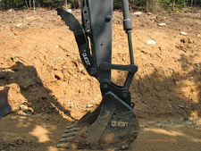 Quest Excavator clamp attachment